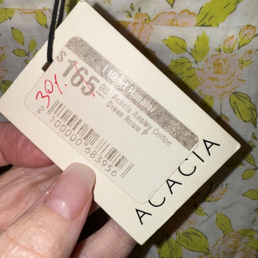 NWT Acacia Ansley Rosie Dress P - Picture 5 of 6
